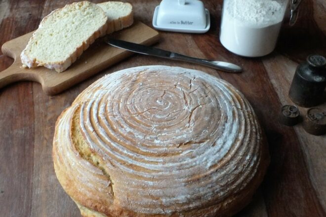 Einfaches Kartoffelbrot