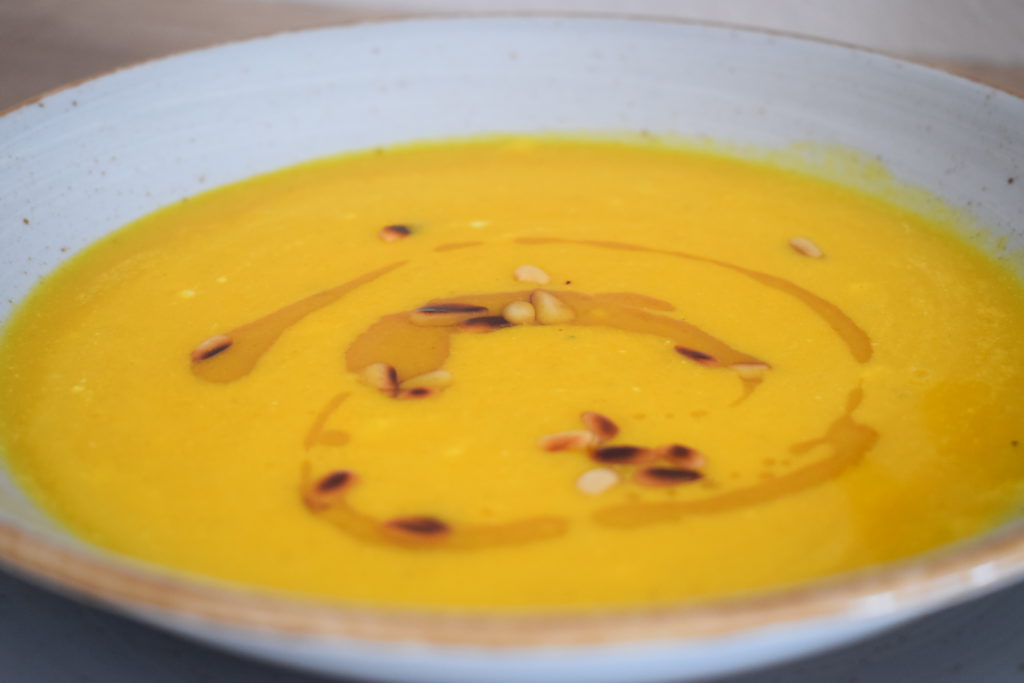 Kartoffel-Kürbissuppe Kürbissuppe
