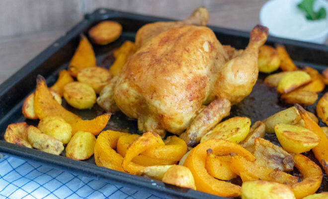 Arabisches Hühnchen ohne 4