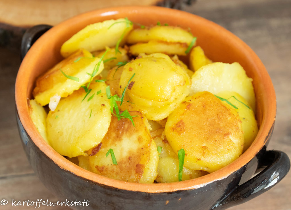 Brägele Bratkartoffeln
