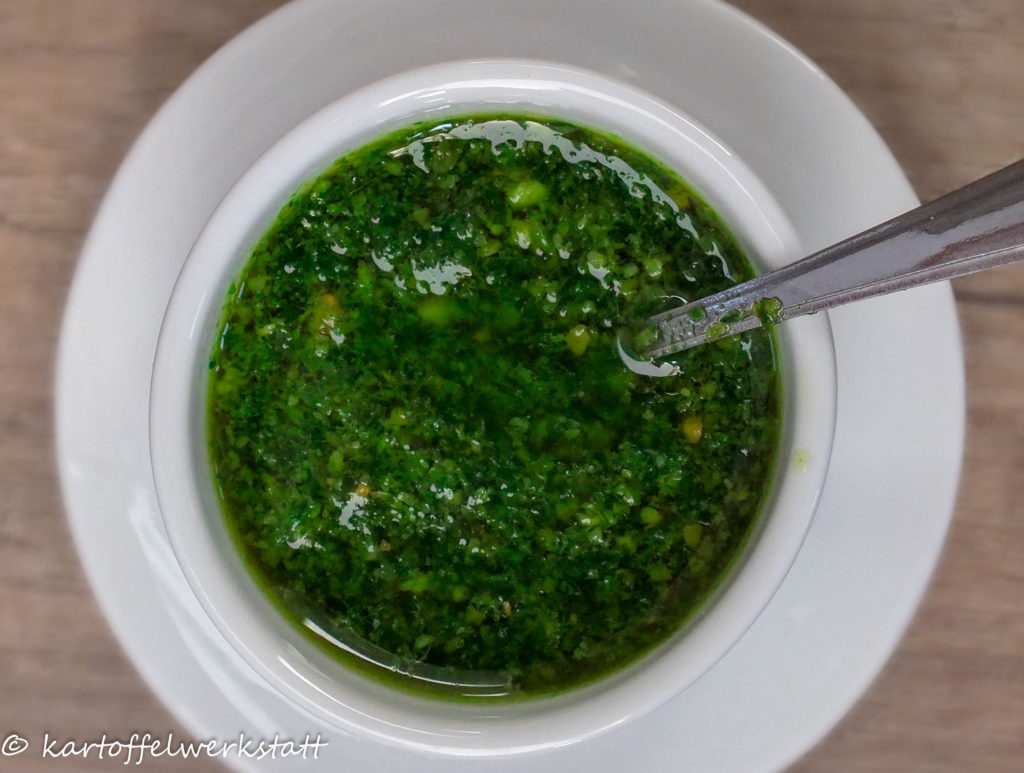 Korianderpesto