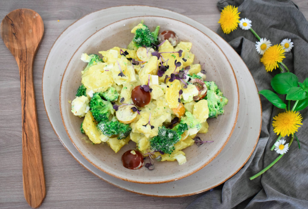 Kartoffelsalat mit Bärlauch