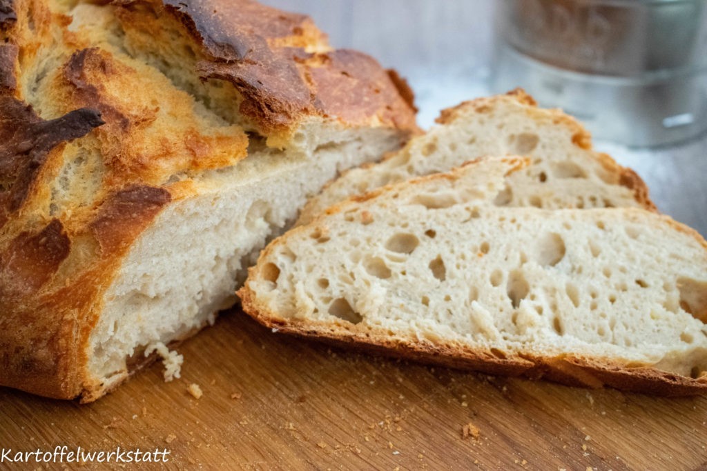 KARTOFFEL-DINKEL-BROT MIT BÄRLAUCHQUARK - Kartoffelwerkstatt KARTOFFEL-DINKEL-BROT MIT BÄRLAUCHQUARK - Kartoffelwerkstatt