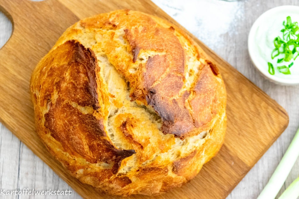 Kartoffel Dinkel Brot mit 9