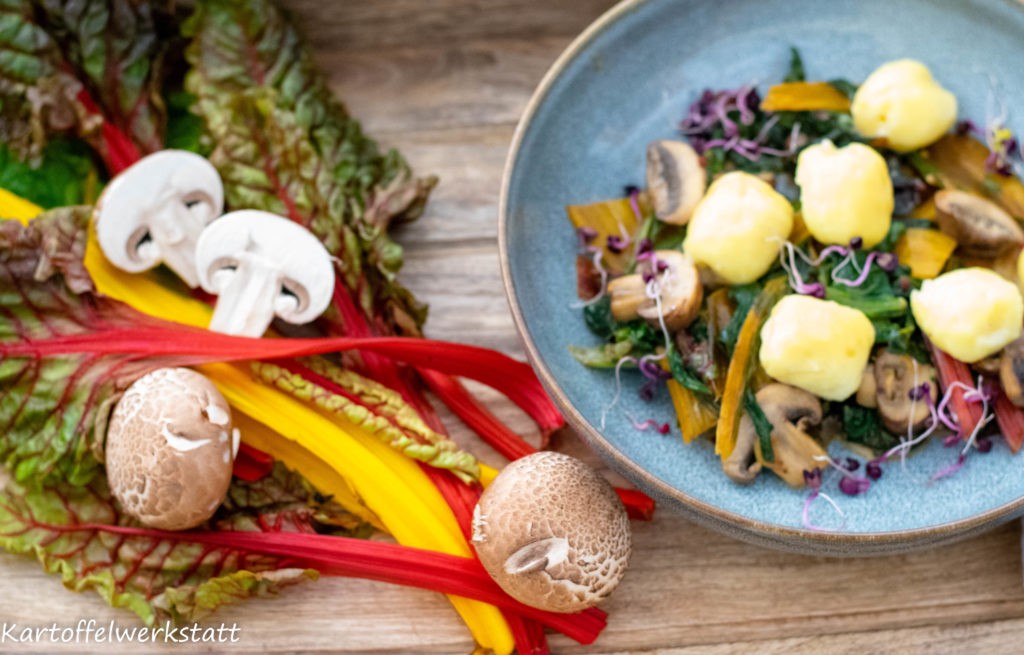 gefüllte Gnocchi - Ricottafüllung Kartoffeln