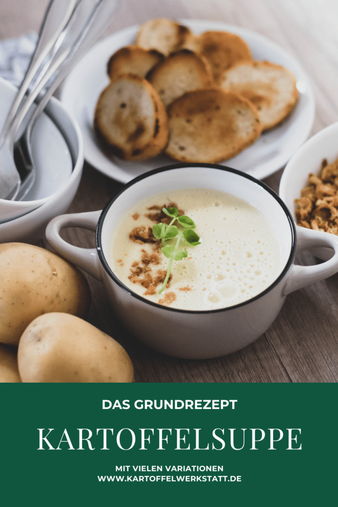 Grundrezept für Kartoffelsuppe