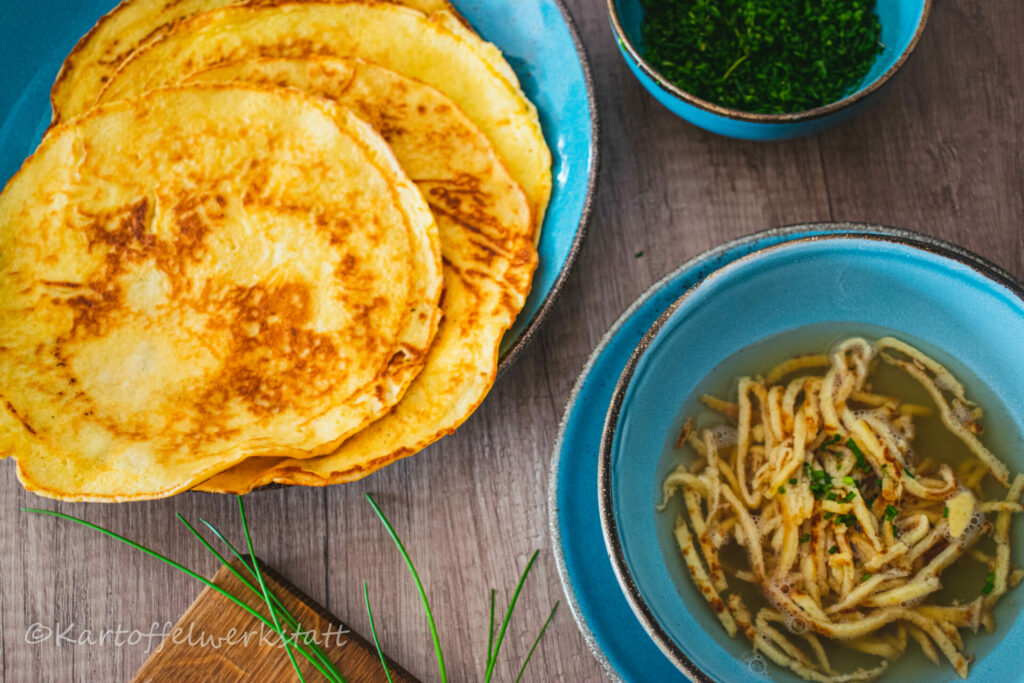 2 KARTOFFEL-CRÊPES REZEPTE - VEGAN &amp; VEGETARISCH - Kartoffelwerkstatt