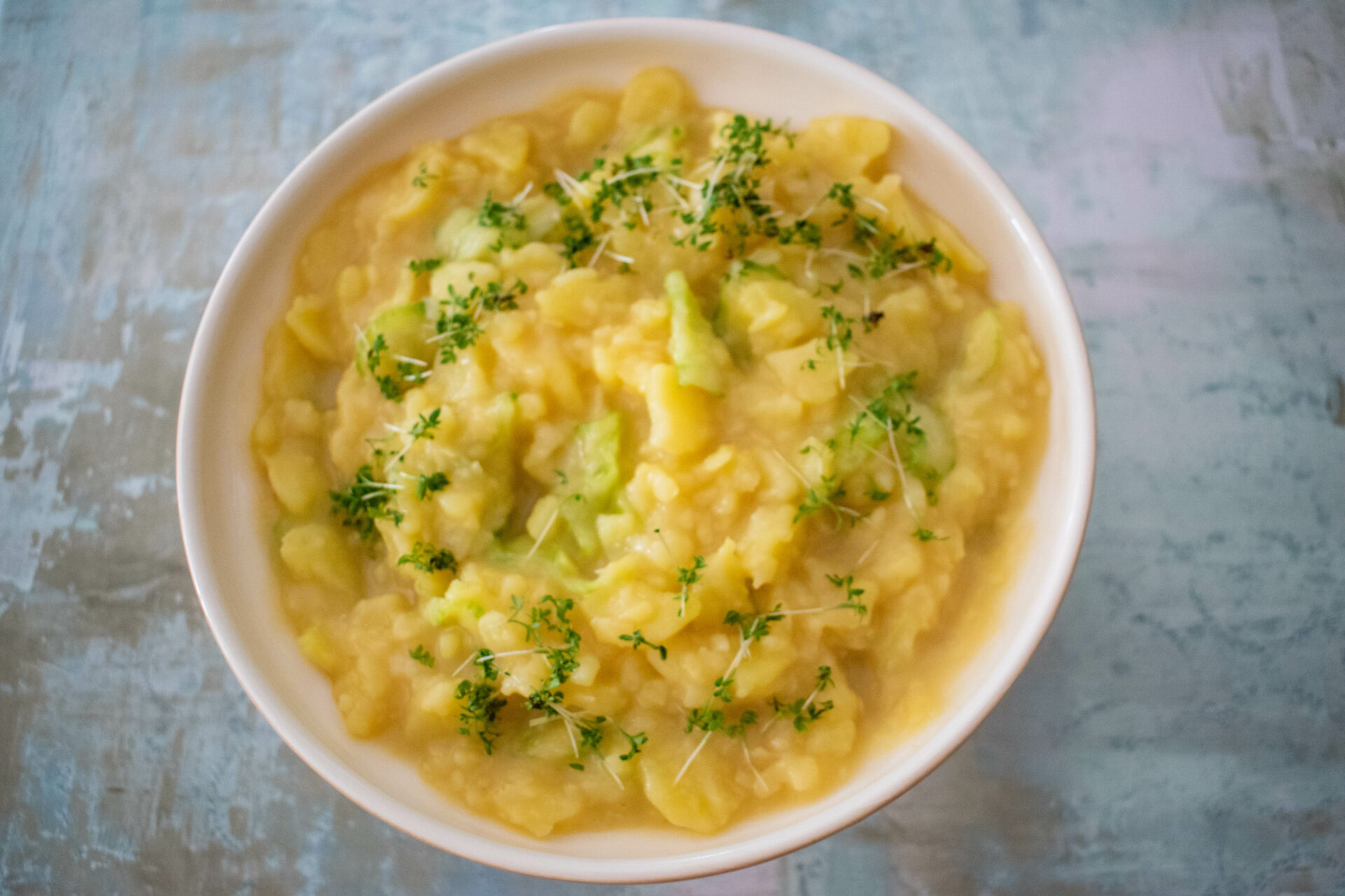 Kartoffelsalat mit Gurke