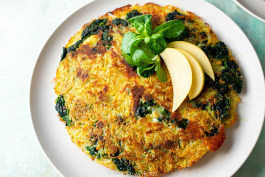 KARTOFFEL-SPINAT RÖSTI - Kartoffelwerkstatt